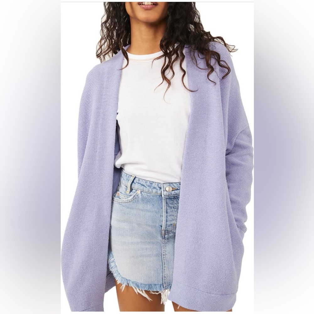 Free People Ottoman knit cardigan